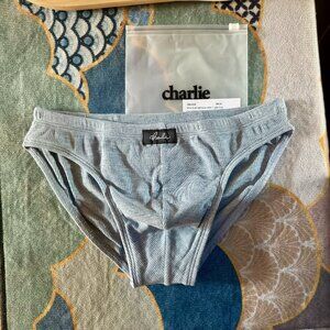 Charlie by Matthew Zink. Bikini Brief. Light Blue. Size: Medium. NEW.